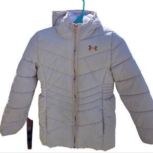 Under Armour Cream Puffer Jacket